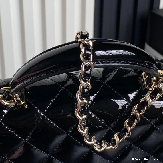 Hyper Peter Handbag CHANEL Handle Mini CHANELassic With Top 0814